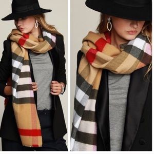 Accessories - Beige Oversized Scarf 🧣 Accessories - Beige Oversized Scarf 🧣
